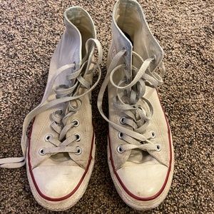 White High Top Converse